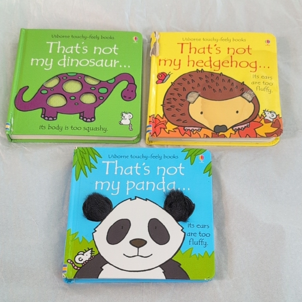 Usborne Vibrant Board Books Set Green Orange